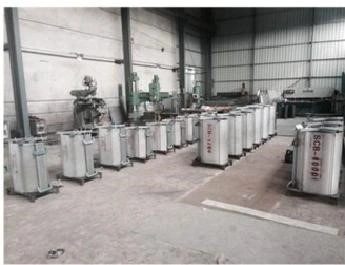 Máquina de fundición de transformadores de tipo seco con moldes para aislamientos eléctricos 3