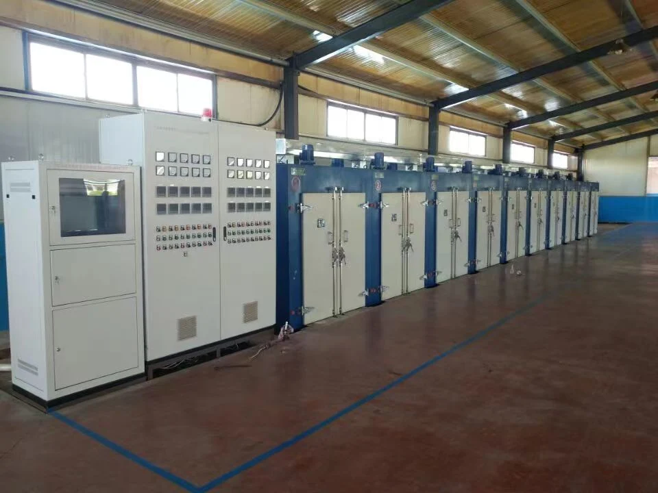 Resina epoxi Precalentamiento Pre-secado Molde de bobina Gran horno de curado compuesto para recubrimiento en polvo 3