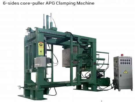 Máquina APG con mezclador para procesar con moldes de servicio único 1