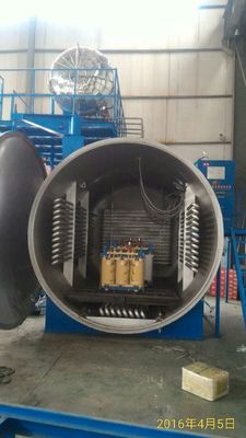 Máquina de añadir aceite al vacío Transformador eléctrico de polvo