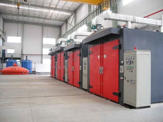 Horno de secado al vacío de transformadores para piezas aislantes de fibras fundidas
