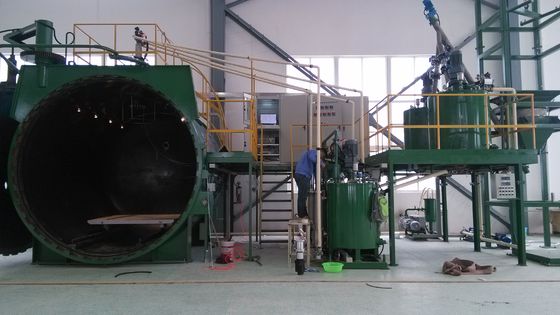 Máquina de fundición de vacío de resina sólida Mezcla estática 10-1100KV HV aislador de interruptores HV accesorios de juntas de cable