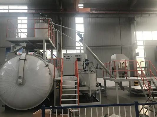 Equipo de secado al vacío y aceite con proceso de fundición para transformadores